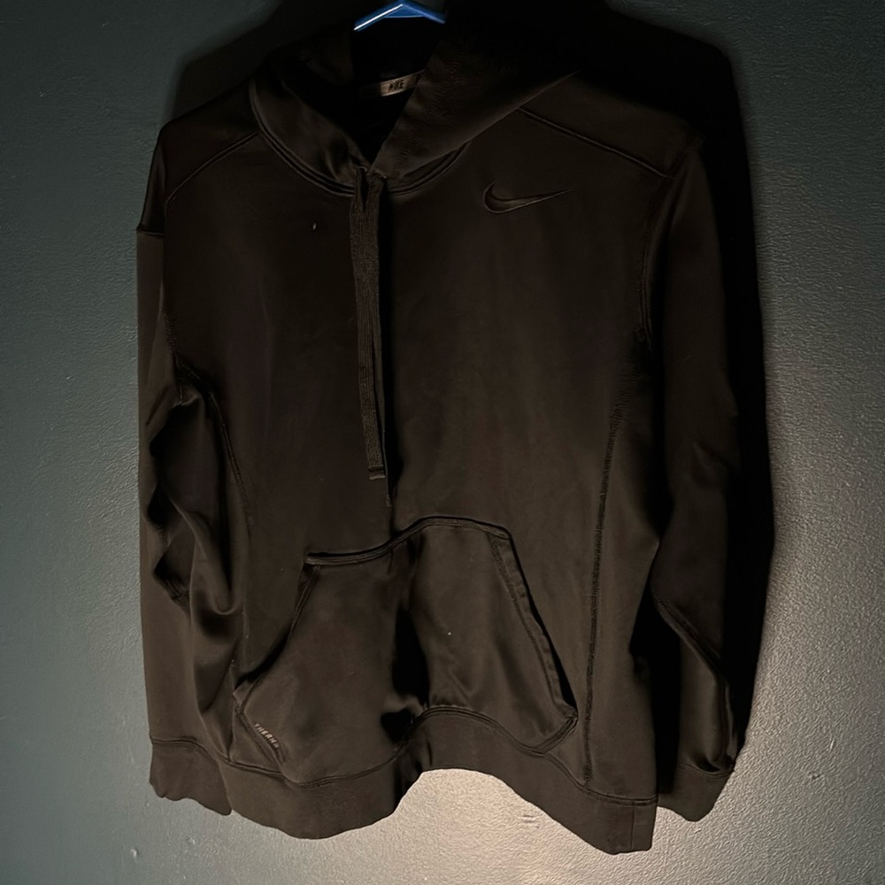 Nike Men’s Therma-Fit Knockout  Hoodie CHARCOAL SIZE Medium